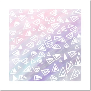 Soft triangles Posters and Art